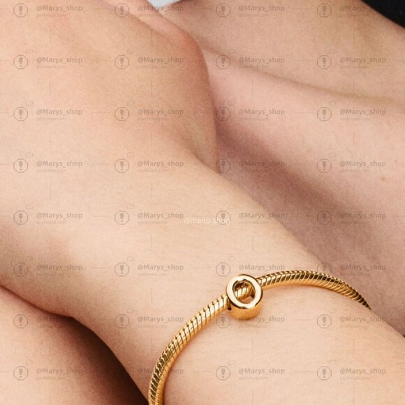 Pandora Letter O Alphabet Charm - Picture 5 of 6